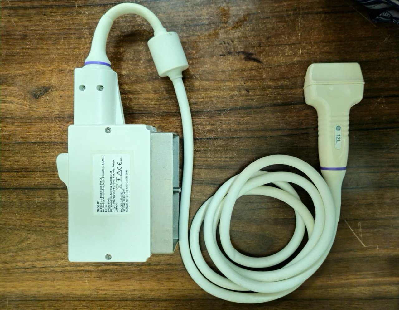 GE 12L Linear Ultrasound Probe Transducer 12L