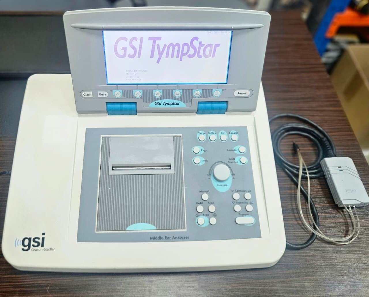 GSI Grason-Stadler TympStar V2 Middle Ear Analyzer Tympanometer w/ Probe