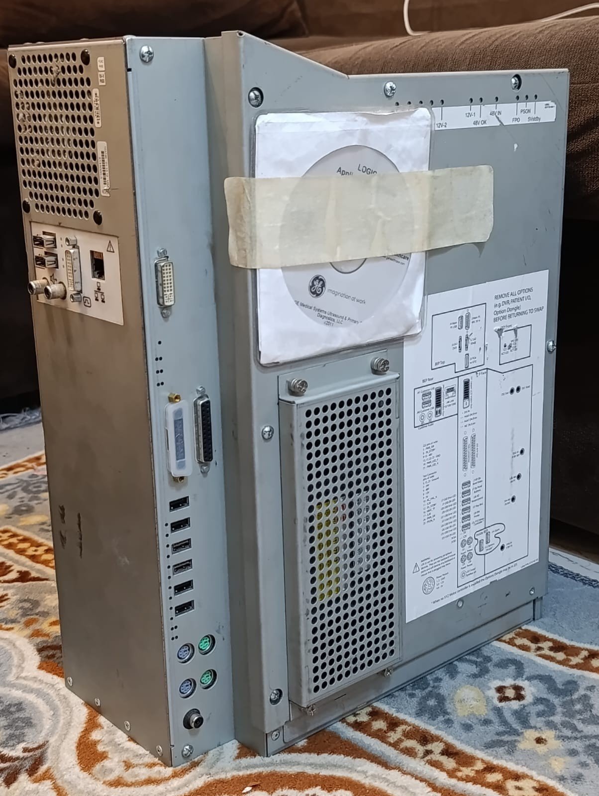 GE LOGIQ E9 BEP P/N 5145000-3 TESTED
