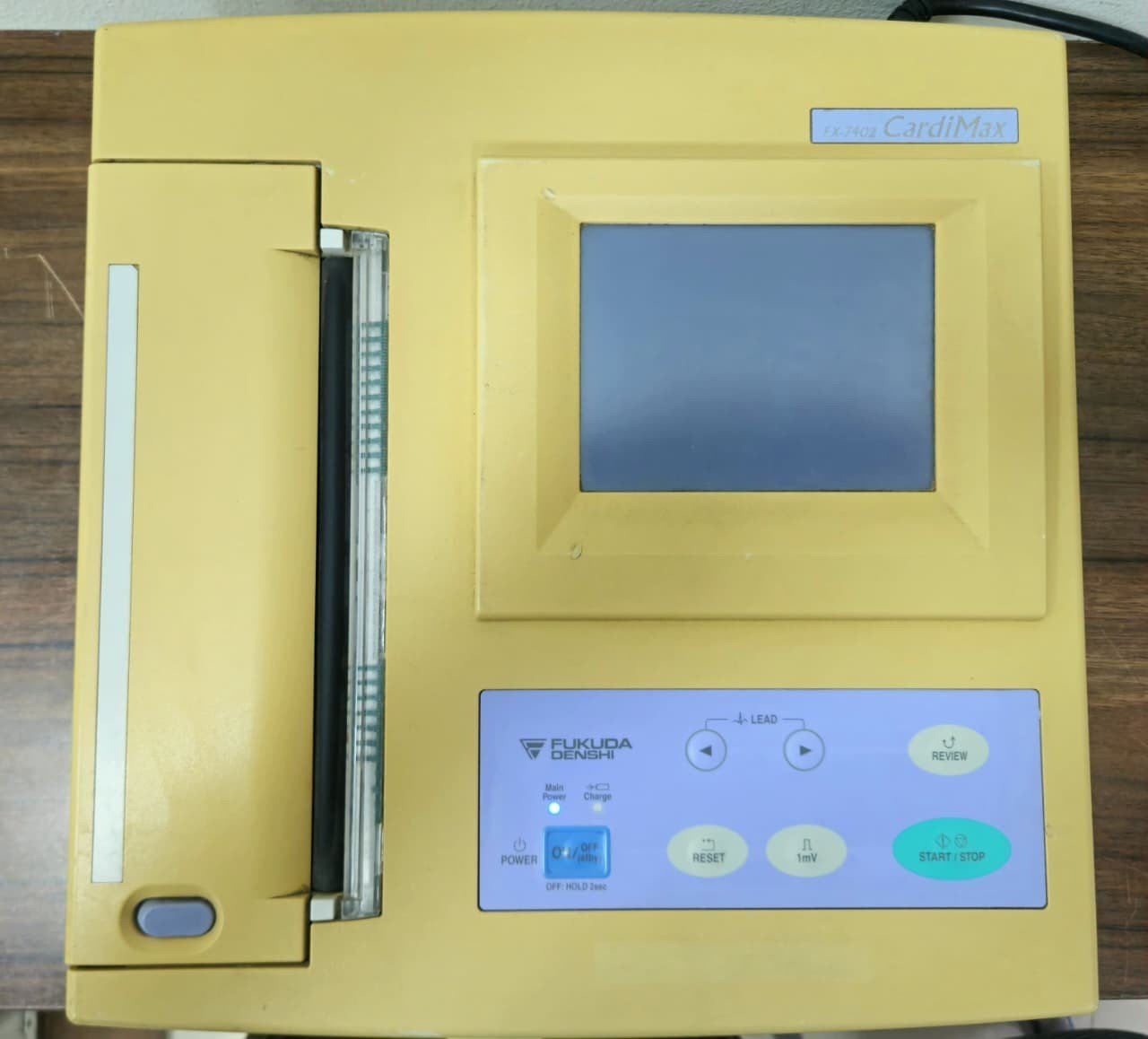 Fukuda Denshi Cardimax FX-7402 ECG EKG Machine Electrocardiograph
