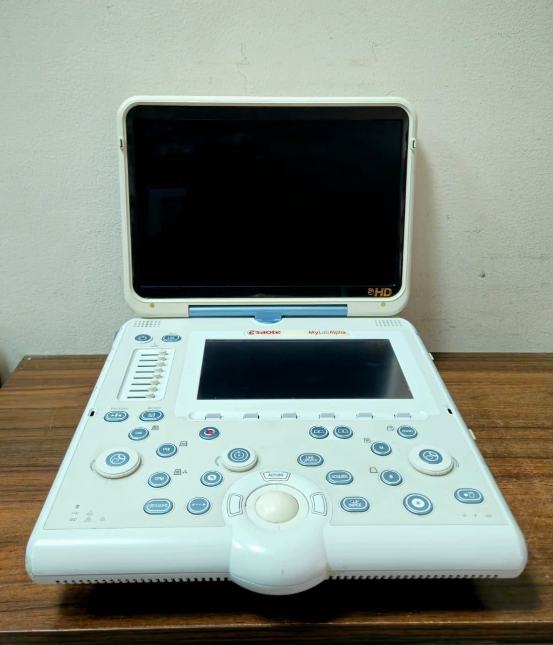 Esaote MyLab Alpha 7400 Portable Ultrasound Machine No Power Adapter Untested