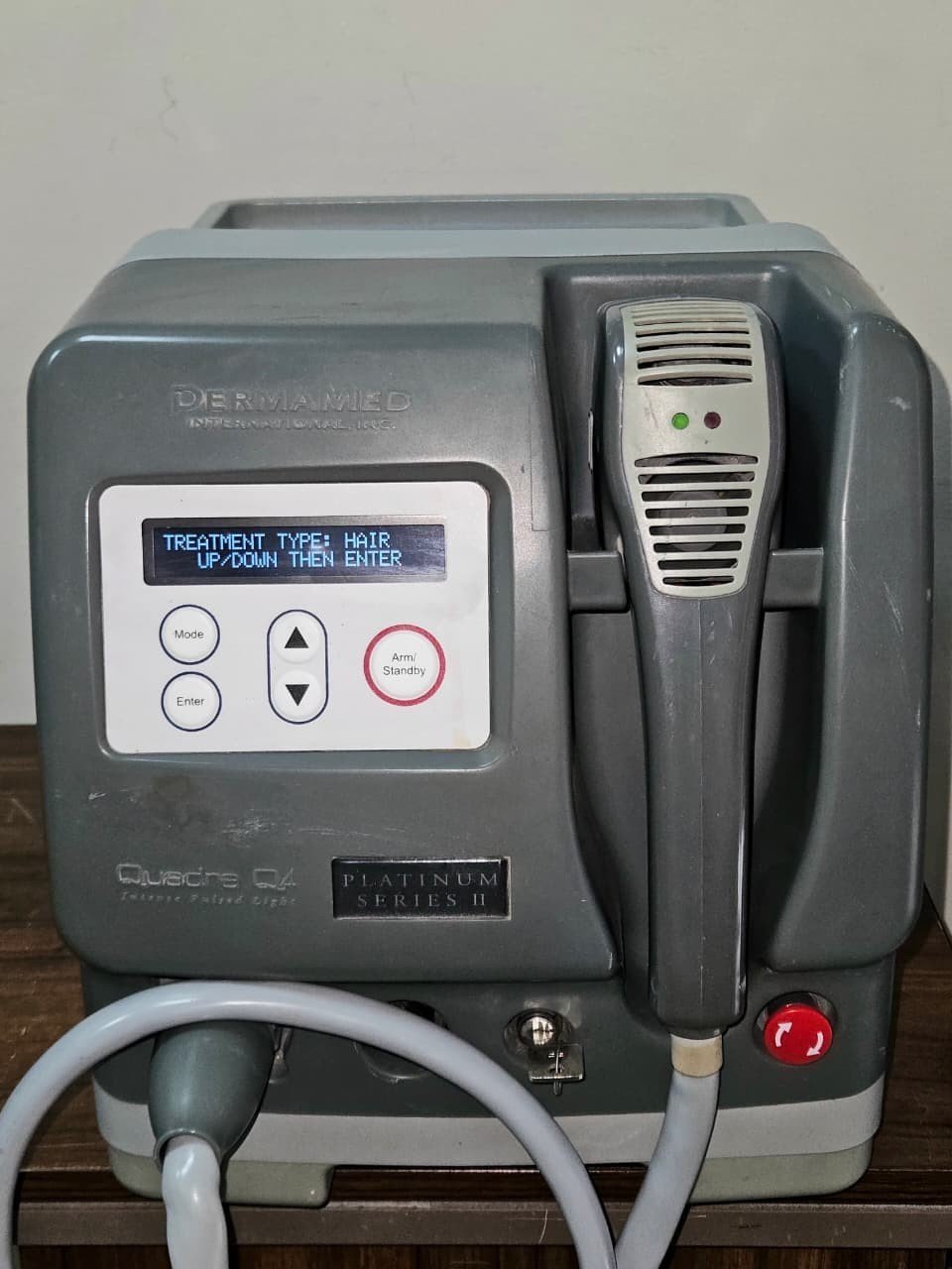 DermaMed Quadra Q4 Platinum Series II iPulse IPL Laser Hair Removal & Skin Treat