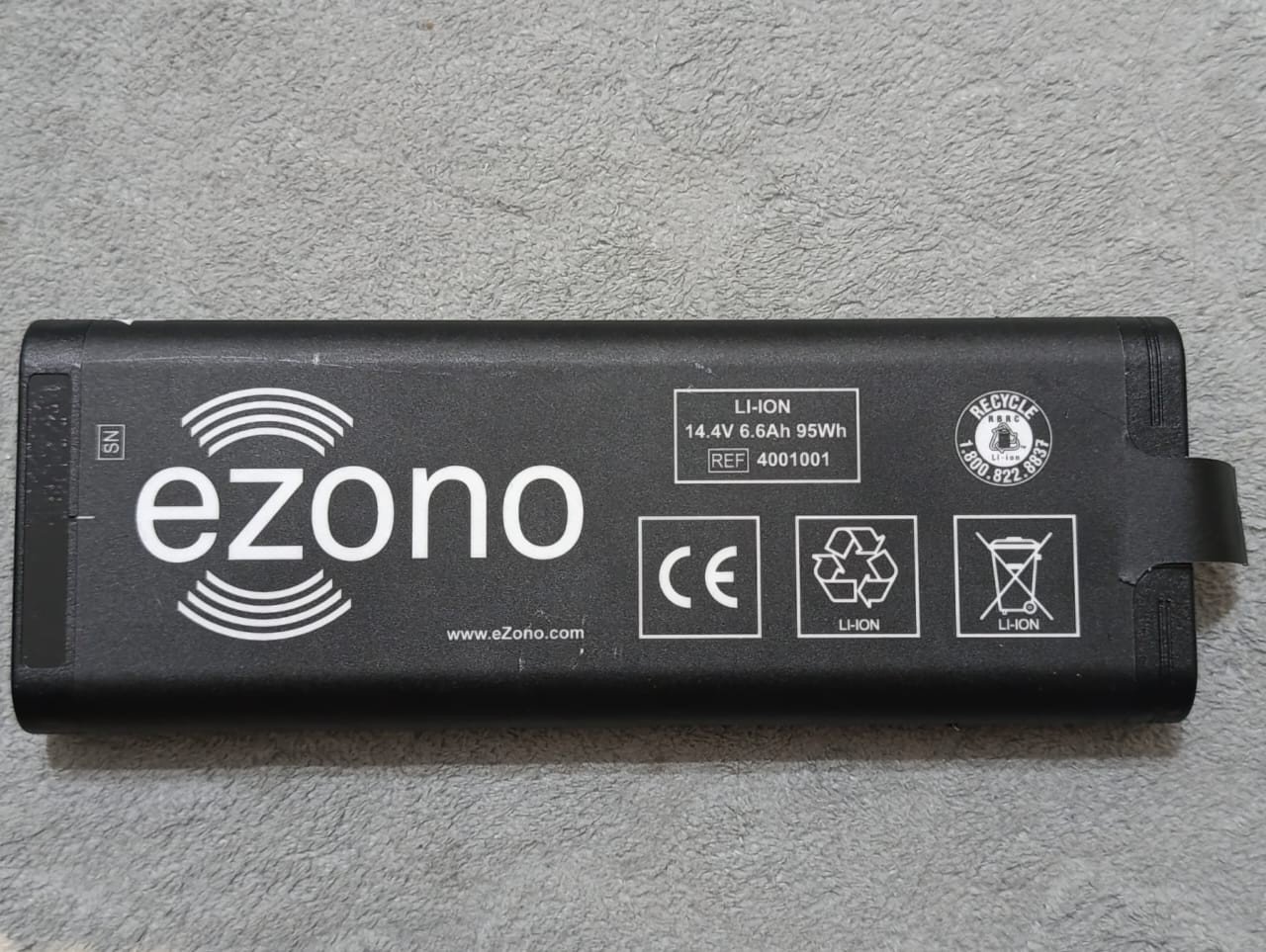 eZono 4000 Ultrasound Battery Inspired 14.4V 6.6AH NL2054EZ22 REV 3.0 95WH,6.6AH