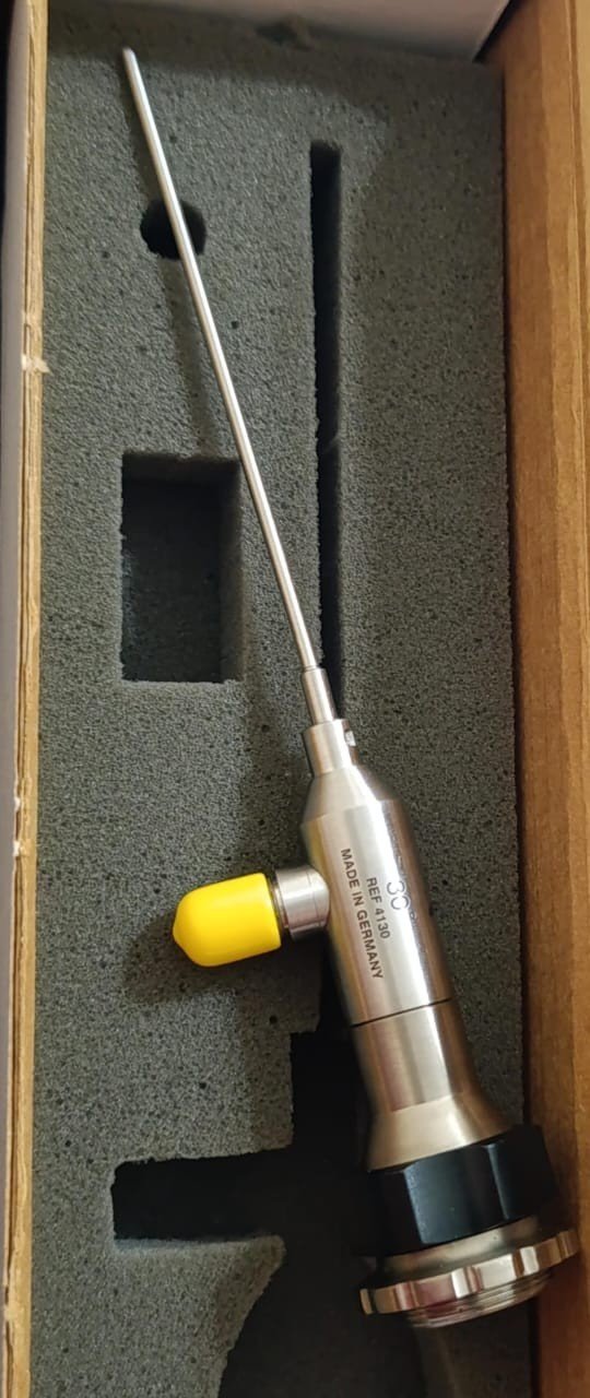 Smith & Nephew NEEDLESCOPE 2.7MM 30 DEG, 25MM FOCAL LENGTH 4130F S/N HG937543