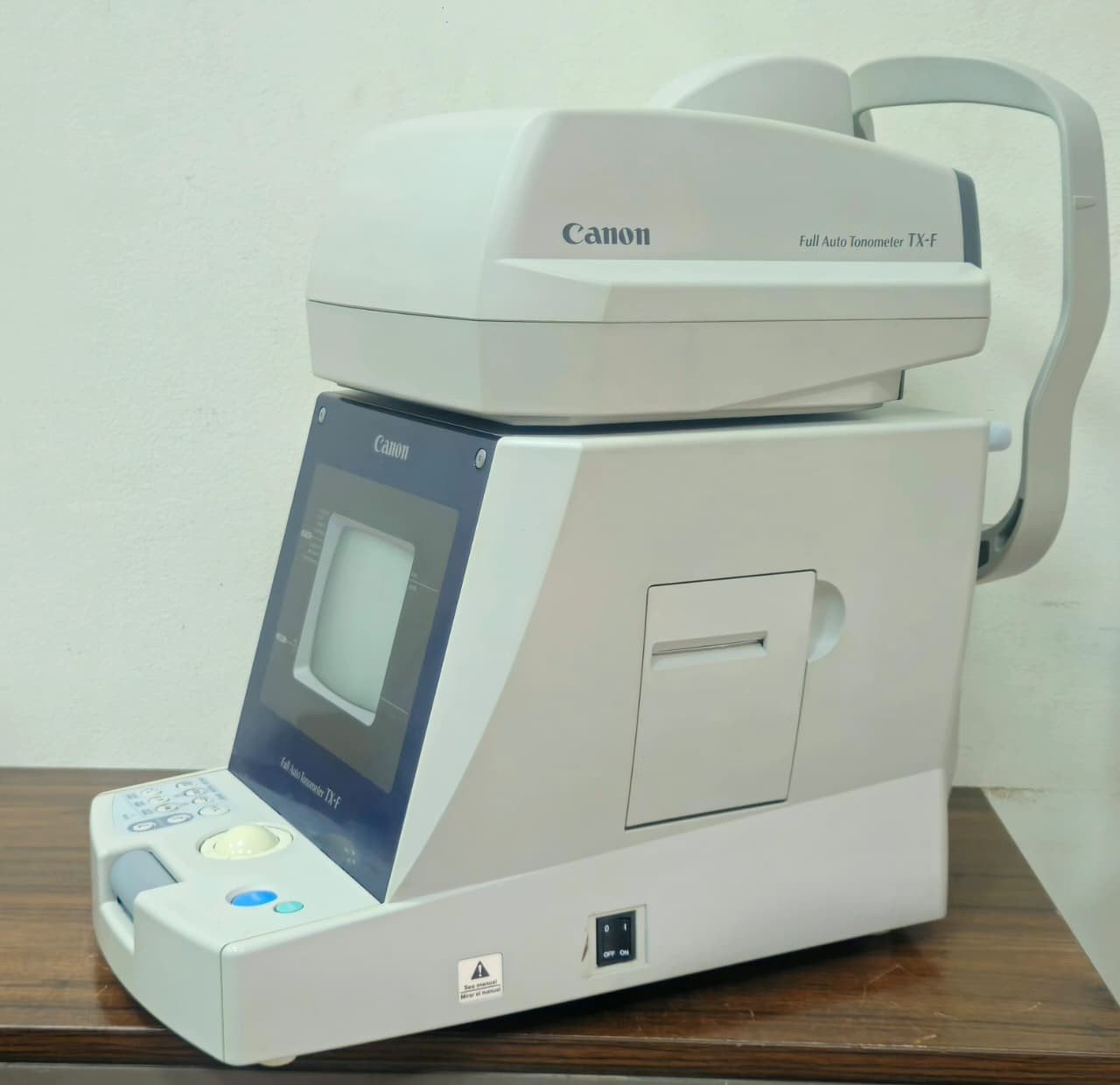 Canon TX-F Full Auto Tonometer Non-Contact Ophthalmic Tonometer Tested Working